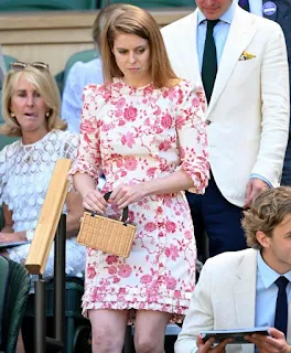 Princess Beatrice attends Wimbledon 2022