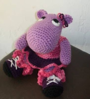 PATRON GRATIS HIPOPOTAMA AMIGURUMI 276