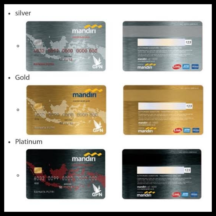 5 Jenis Atm Mandiri Gpn Terbaru Biaya Potongan Per Bulannya 2019 Cbbdblog Net