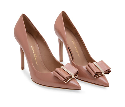 SALVATORE FERRAGAMO DOUBLE BOW PUMPS 