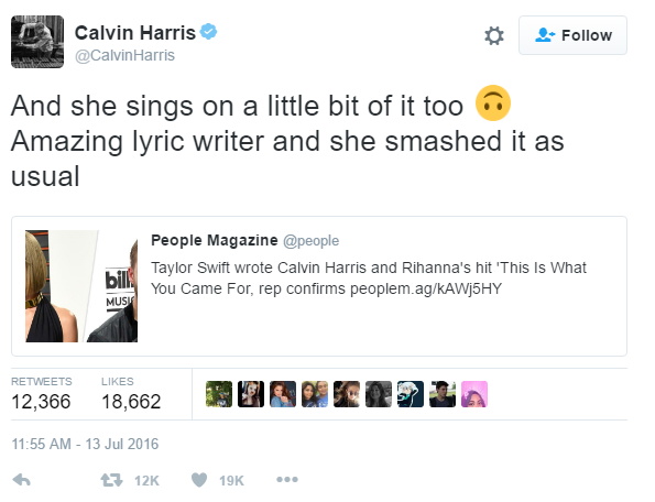 who wrote it Calvin or Taylor Swift???