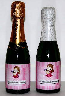 Champagne Free Printable Labels.