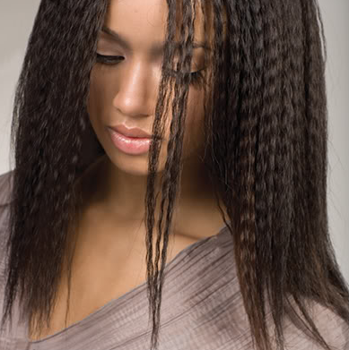 Crimping Hair Style