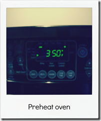 preheat oven