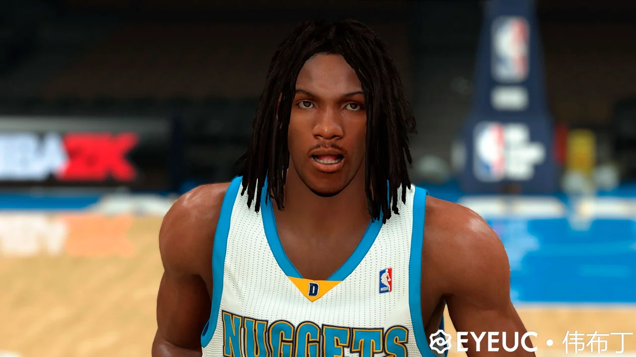 NBA 2K22 Moses Moody Cyberface