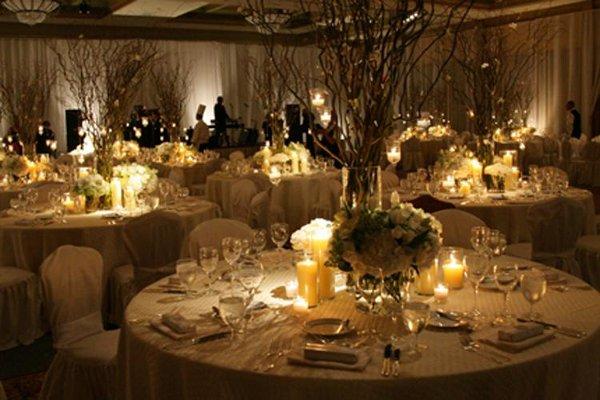 platinum wedding reception