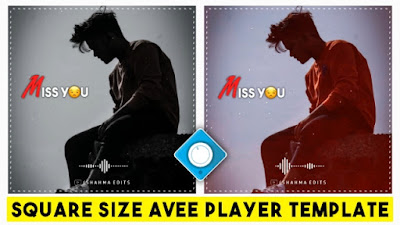 Square Size Avee Player Template Download Link 2020