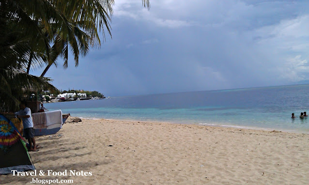 Beach side view of Tingko beach