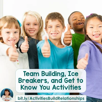 Team Building, Ice Breakers, and Get to Know You Activities: Here are some suggestions for building relationships.