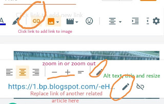 How to insert, edit images in new blogger