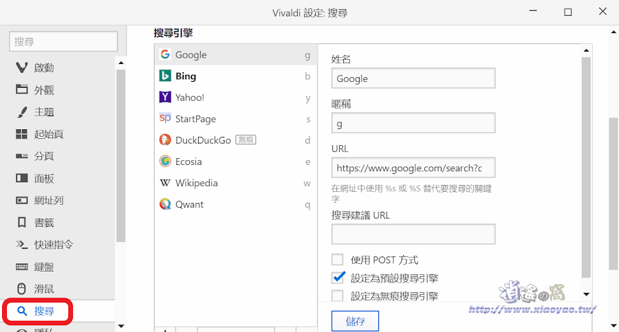 Vivaldi瀏覽器