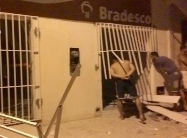 Bandidos explodem agência em Sítio do Quinto e cidade fica sem serviço bancário