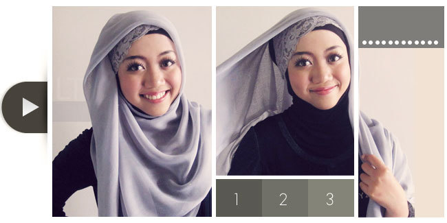  Cara Memakai Jilbab Segi Empat Cantik Dan Simple