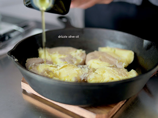 Drizzle with more olive oil