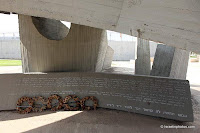 Visit Israel: A memorial to the 8th Brigade is located adjacent to the Ben Gurion International Airport