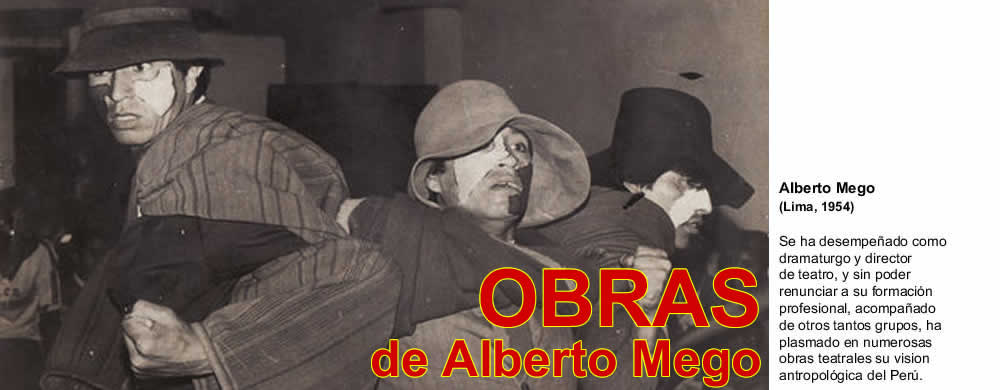 OBRAS de Alberto Mego