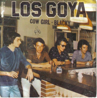 Los Goya ‎ “Cow Girl / Blacky” 1973 single 7" + “Arbol Sin Raiz +3” 1971 rare EP Spain Mod Beat Psych Rock