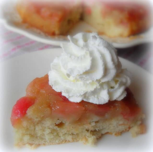 Rhubarb Upside Down Cake