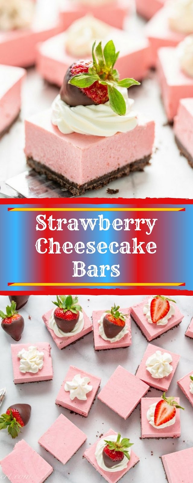 Strawberry Cheesecake Bars