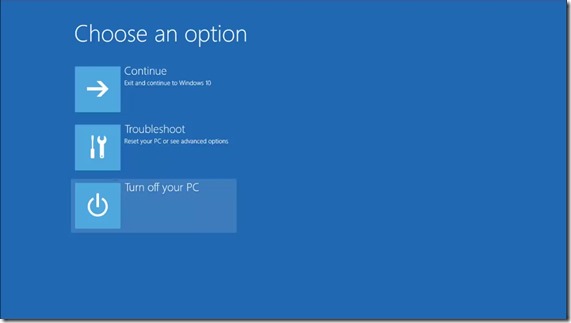 Tạo Shorcut Advnaced Startup trong Windows 10