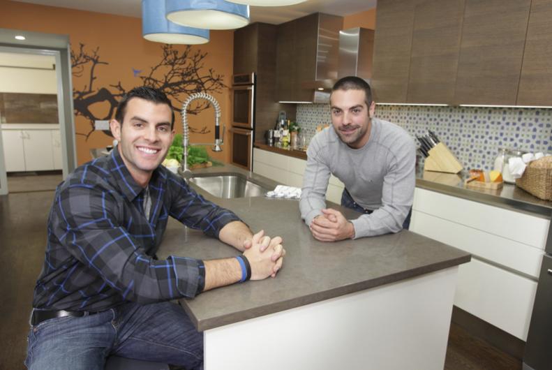 kitchen cousins on Hgtv S Kitchen Cousins Wall Decal Used In John S Mom S Kitchen
