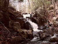 Witch Hole Pond Brook Waterfall Acadia National Park Maine