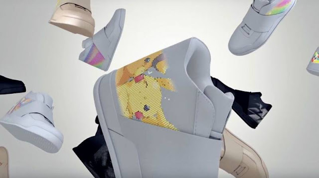 Vixole, Sepatu Sneakers LED yang Bisa Deteksi Monster Pokemon