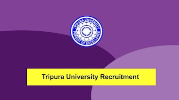 Tripura University RA Recruitment 2023 – Research Assistant Vacancy