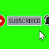 FREE ANIMATED GREEN SCREN SUBSCRIBE BUTTON / ANIMASI SUBSCRIBE GREEN SCREEN UNTUK VIDEO YOUTUBE