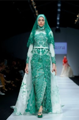 Beberapa Model Baju Kebaya Modern Muslim Berjilbab, Lengan Pendek, dan Panjang