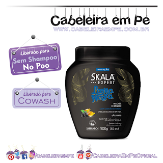 Creme de Tratamento Lama Negra - Skala - No Poo