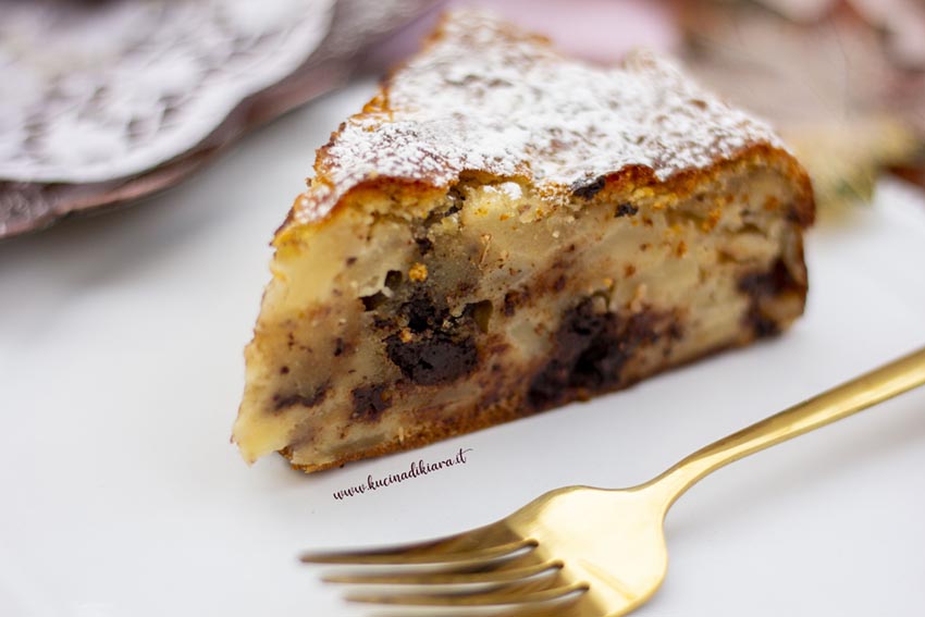 ricetta torta pere cioccolato