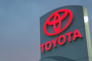 toyota sign