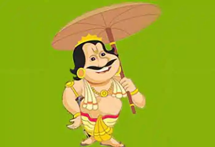 Mahabali Or Maveli, Kerala Old King. He Is Coming For Every Year Onam  Celebration. Royalty Free SVG, Cliparts, Vectors, and Stock Illustration.  Image 171402872.