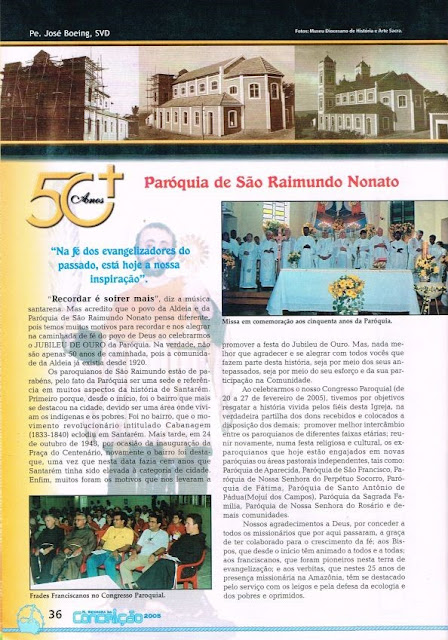 PROGRAMA DA FESTA DE NOSSA SENHORA DA CONCEIÇÃO - 2005