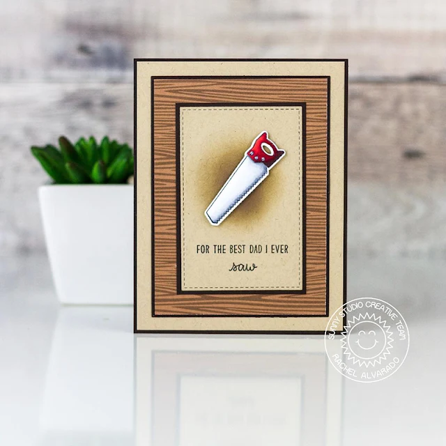 Sunny Studio Stamps: Tool Time Fathers Day Card by Rachel Alvarado