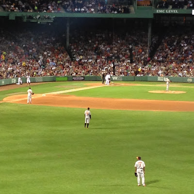 David Ortiz at Bat in Fenway Park, my last time seeing him there during a regular season game