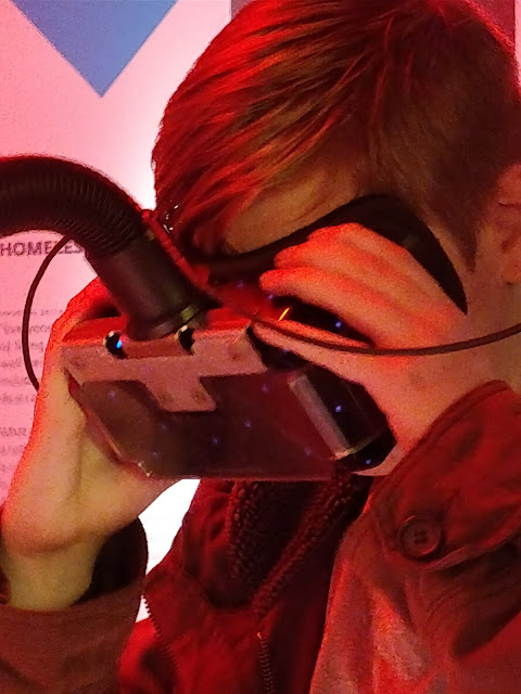 VR headset at The Museum of London