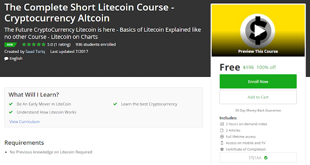  The Complete Short #Litecoin Course - #Cryptocurrency Altcoin