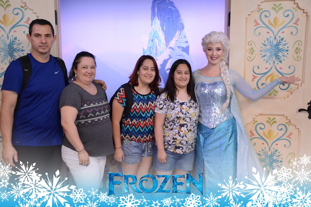 Princesas de Frozen no Epcot