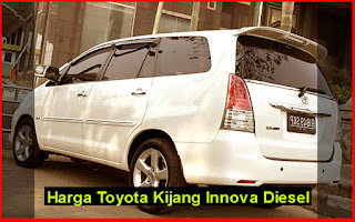 Harga Toyota Kijang Innova Diesel