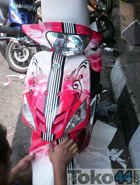 Modifikasi Stiker Motor MIO  Oto Trendz