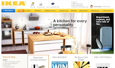 ikea website gets a new look