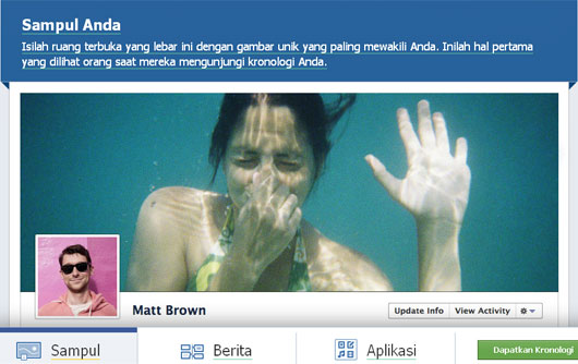 fitur timeline fb