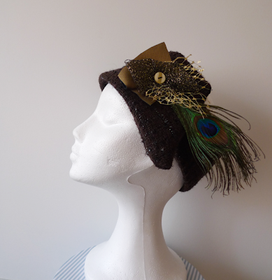 turbante ojuilla fascinator