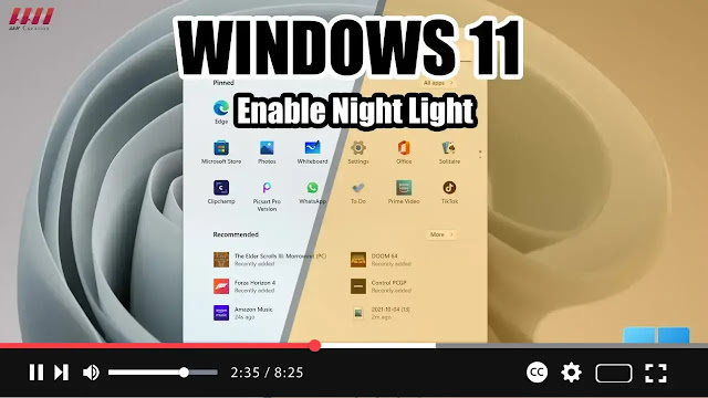 How to Enable Night Light on Windows 11