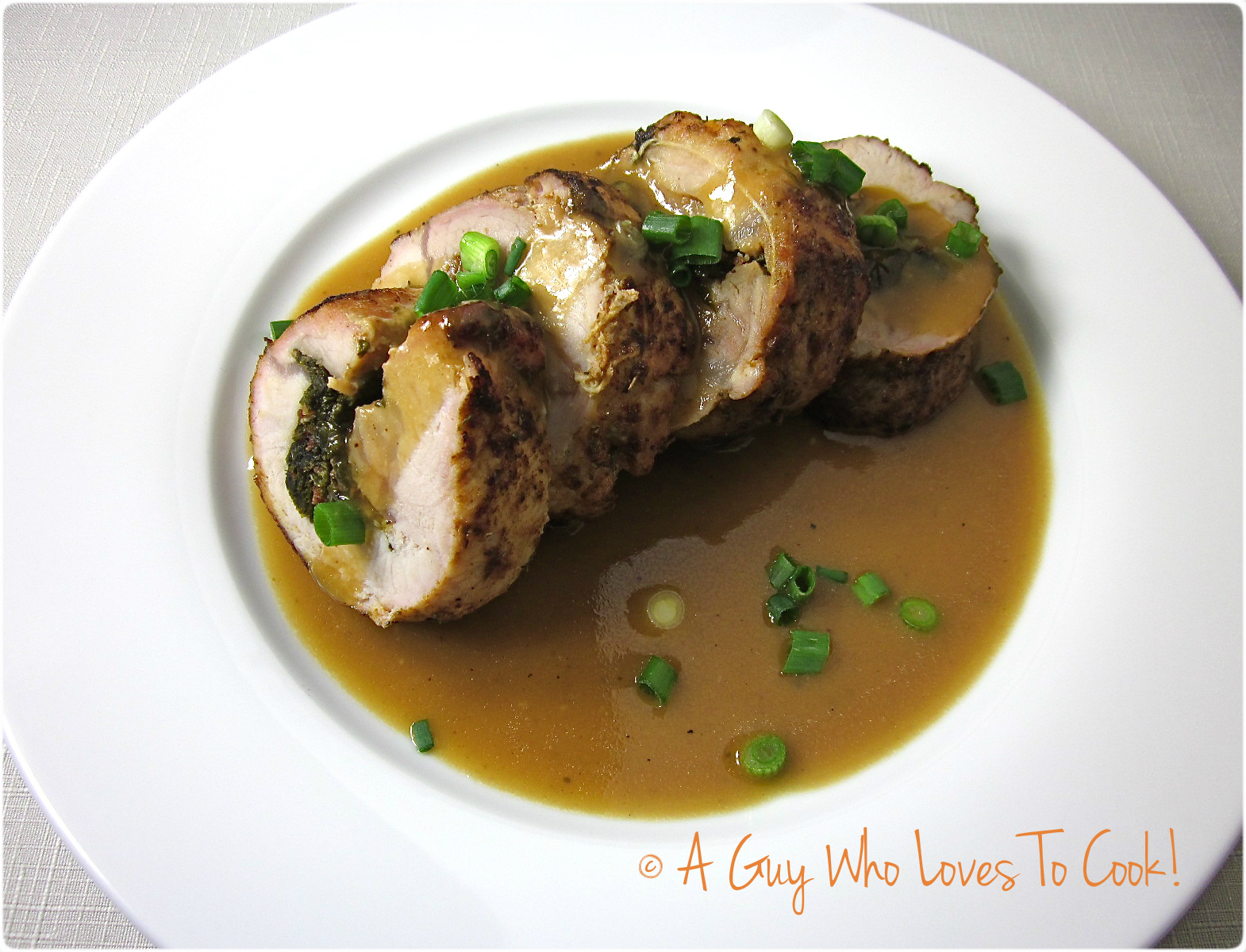 Stuffed Pork Loin Roll