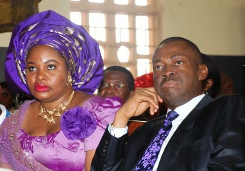 Governor chime and wife enugu