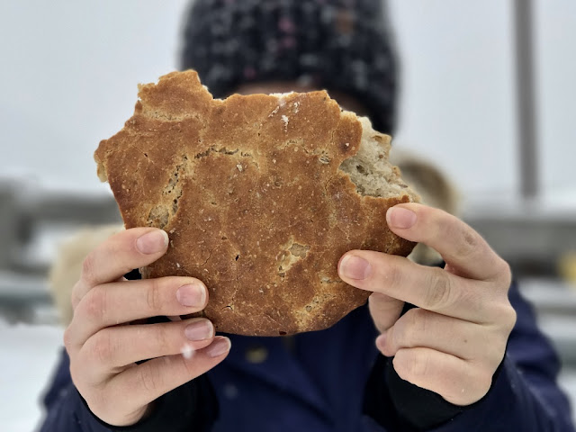 Schüttelbrot - chléb s fenyklovými semínky - Trentino, Itálie