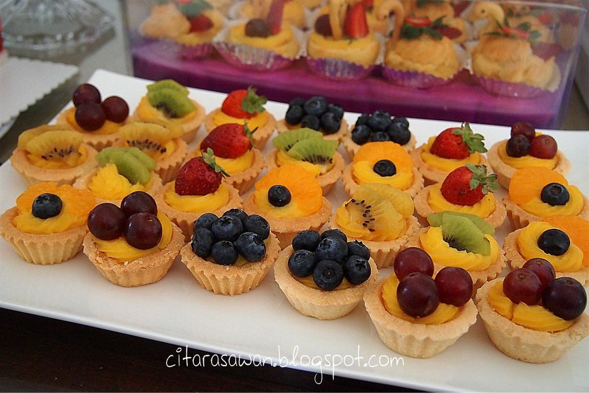 Custard Fruit Tart / Tart Buah Kastard ~ Blog Kakwan